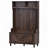 Hall Tree with 4 Hooks，Storage Bench,
