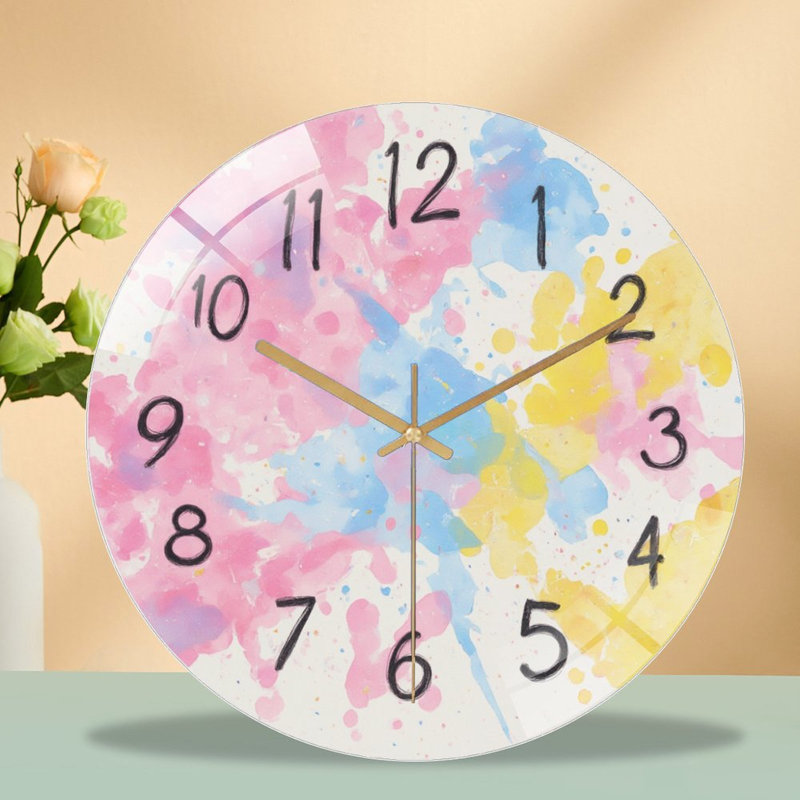 Horloge murale Pastel