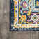 Brooklyn Geometric Medallion Blue/Beige Rug