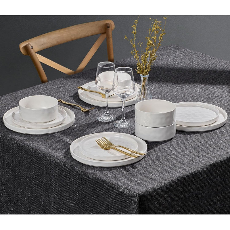 Stoneware Dinnerware - Service for 4