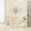 Meuble-lavabo mural simple 23,6 po avec dessus en pierre reconstituée-1284246527