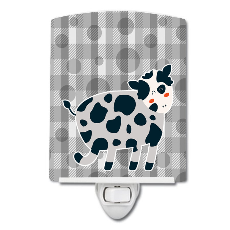 Cow Ceramic Night Light