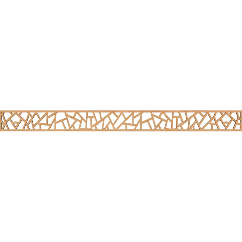 Moulure en bois Harrisburg, Érable, H 4 po x l 46,375 po x P 0,25 po