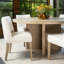 Sizan Linen Blend Upholstered Dining Chair
