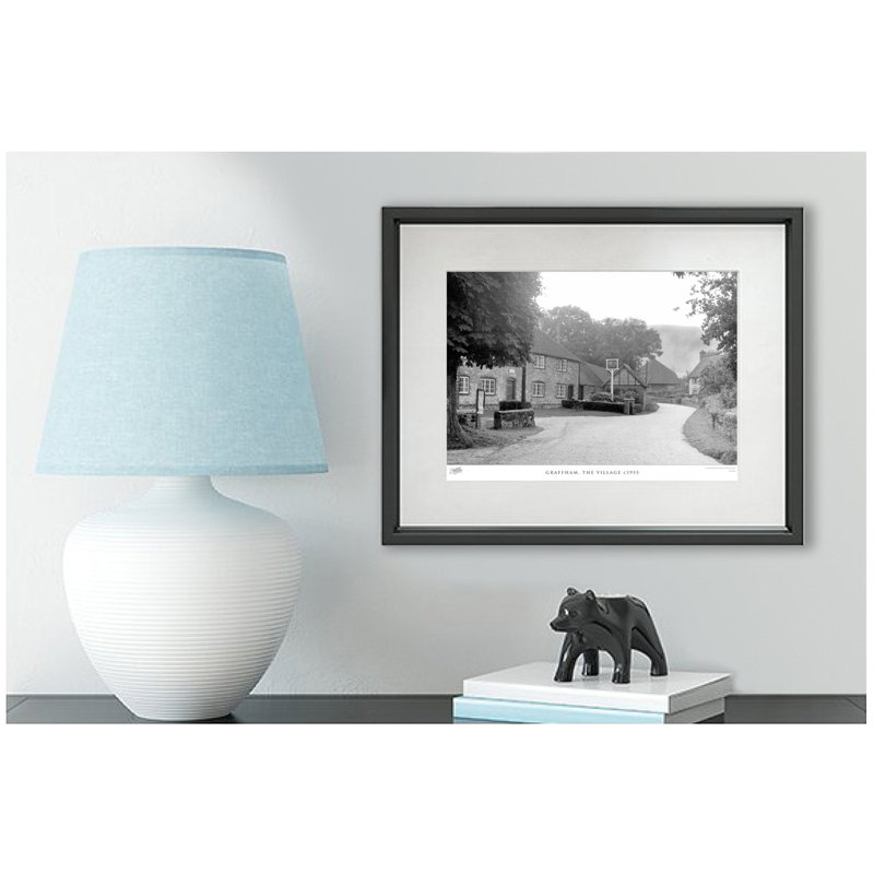 Graffham, The Village C1955 by Francis Frith - Single Picture Frame Print, 45cm H x 60cm W x 2.3cm D