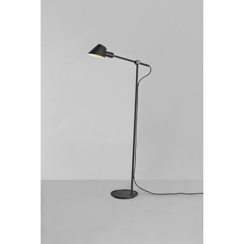 129.2cm Floor Lamp, Black