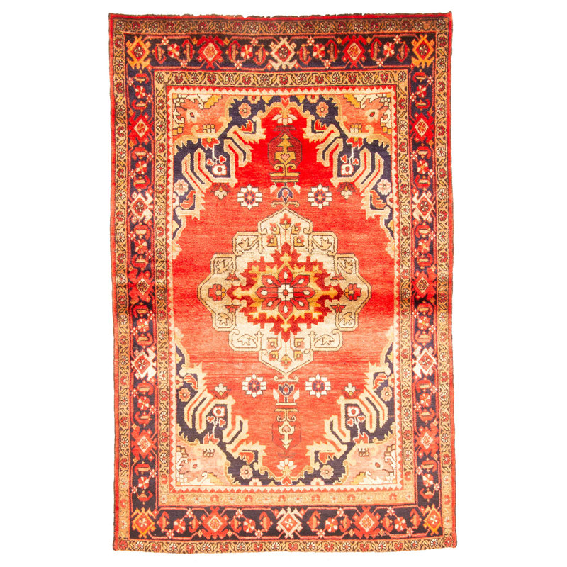 Anadol Red Rug 4'2" x 6'6"