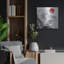 «Crystal Silence», art mural en métal, 24 po x 24 po-897799969