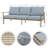 Mariene 5 - Person Patio Conversation Set with Cushions-101250534-101250535