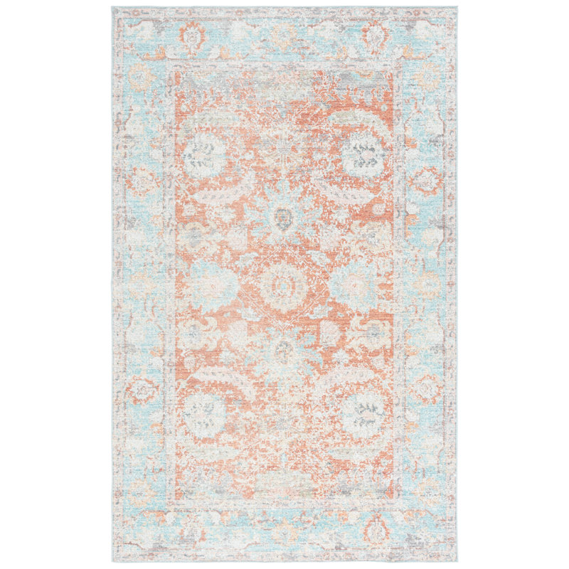 Tapis oriental performance lavable à la machine Nysire, Rectangle 4 pi x 6 pi