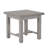 Club Aluminum End Table - Oyster-36820672
