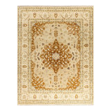 Overdyed One-of-a-Kind Rectangle 8' X 10'3" Hand Knotted Area Rug