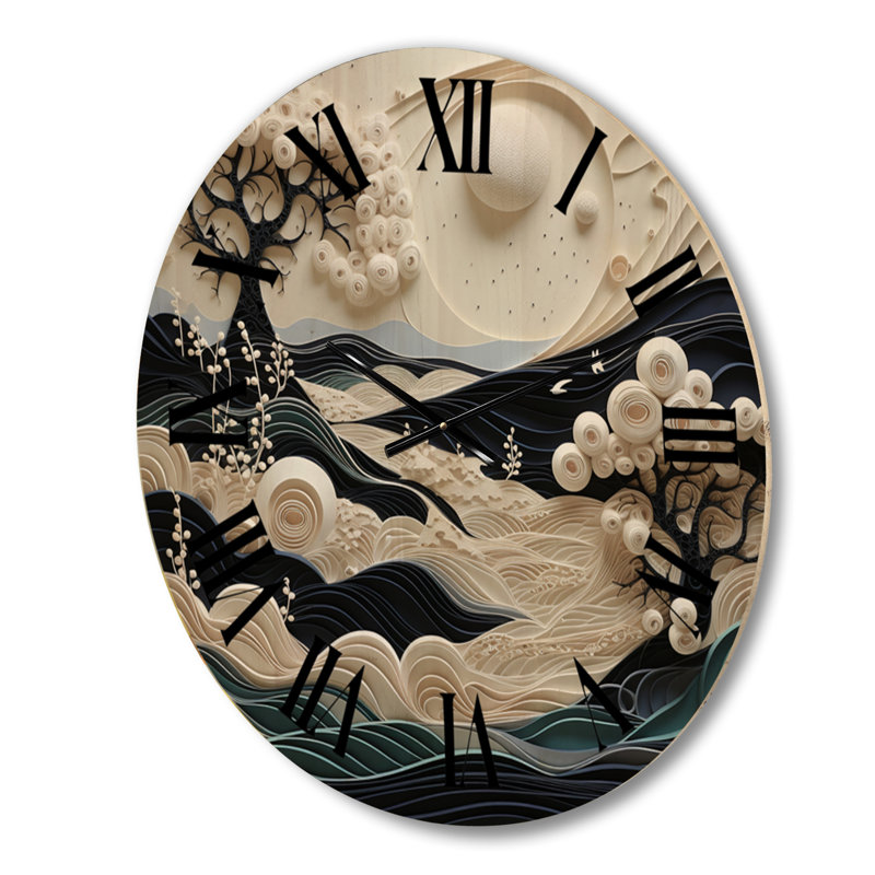 Horloge murale Rahn, Moyenne