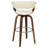 Ecru Swivel Bar Stool