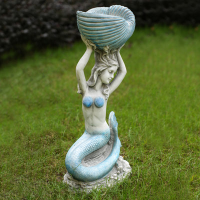 Mermaid Magnesium Oxide Garden Statue