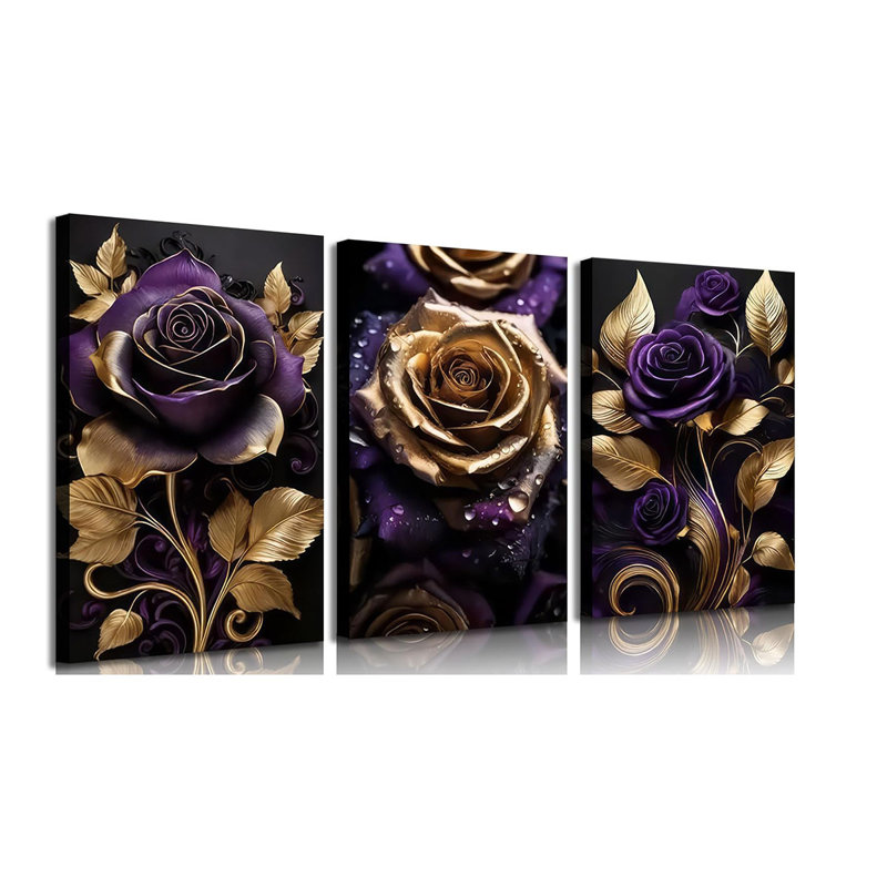 3 Piece Wrapped Canvas Print