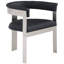 Chaise avec accoudoirs à dossier rembourré Romeo-1223767009-1223767014