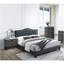 Mobilier de chambre à coucher avec tête de lit capitonnée à boutons 1 lit européen-570812608-570812612