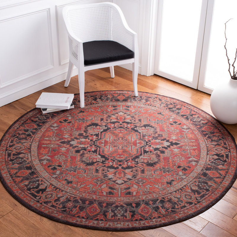 Adalia Oriental Indoor Rug, Round 6'7"
