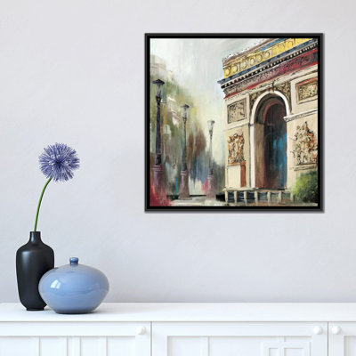 « arc de triumph », impression sur toile