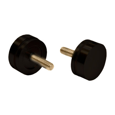 Ensemble de rondelle ou de goujon de rechange Brixwell pour poignée de traction unie à simple face de 1-1 / 4 po de diamètre, finition bronze frotté à l'huile