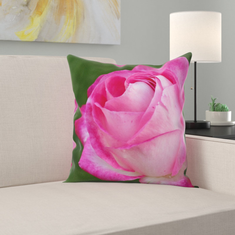 Coussin rose