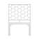 Hive Rattan Open-Frame Headboard