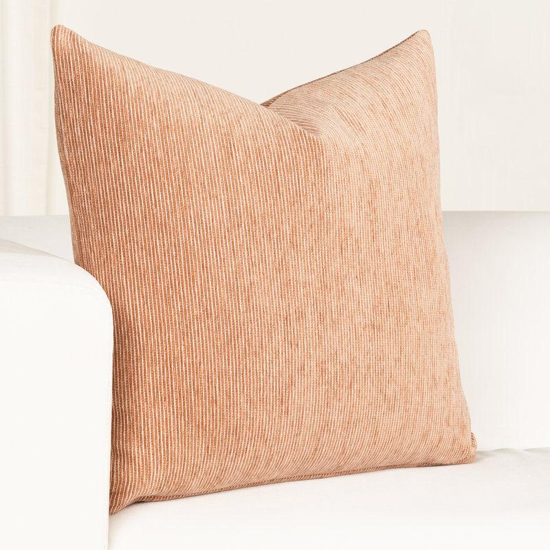 Barnaby Throw Pillow, Feather, 20" x 20", Shell
