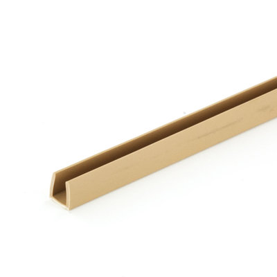 Outwater Plastics 1/4 Inch Styrene Plastic U Channel/C Channel 48 Inch Lengths