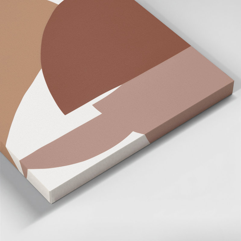 Minimalism 24 Brown Canvas Wall Art