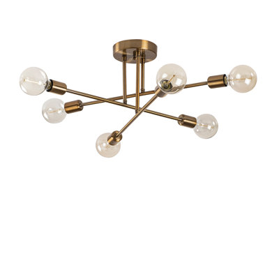 Kronleuchter 6-flammig Fincham