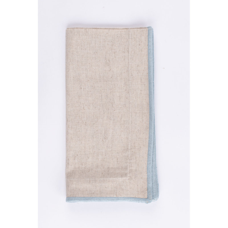 CLARA DINNER NAPKIN SET (Set of 4), VIBRANT, Green/Blue/Red/Light Blue