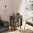 Rustic Brown Nightstand - Unique Design With Ample Storage For Bedroom & Living Room-110967887