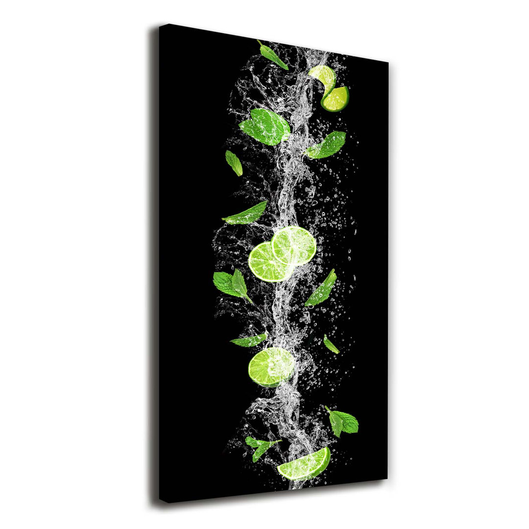 Limetten - Kunstdrucke auf Leinwand - Wrapped Canvas