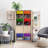 Sorbus Storage Bins with Clear Window - 6 Foldable Baskets with Handles-1683032578-1683032577