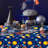 Nappe Space, ensemble de nappe 3 pièces Space