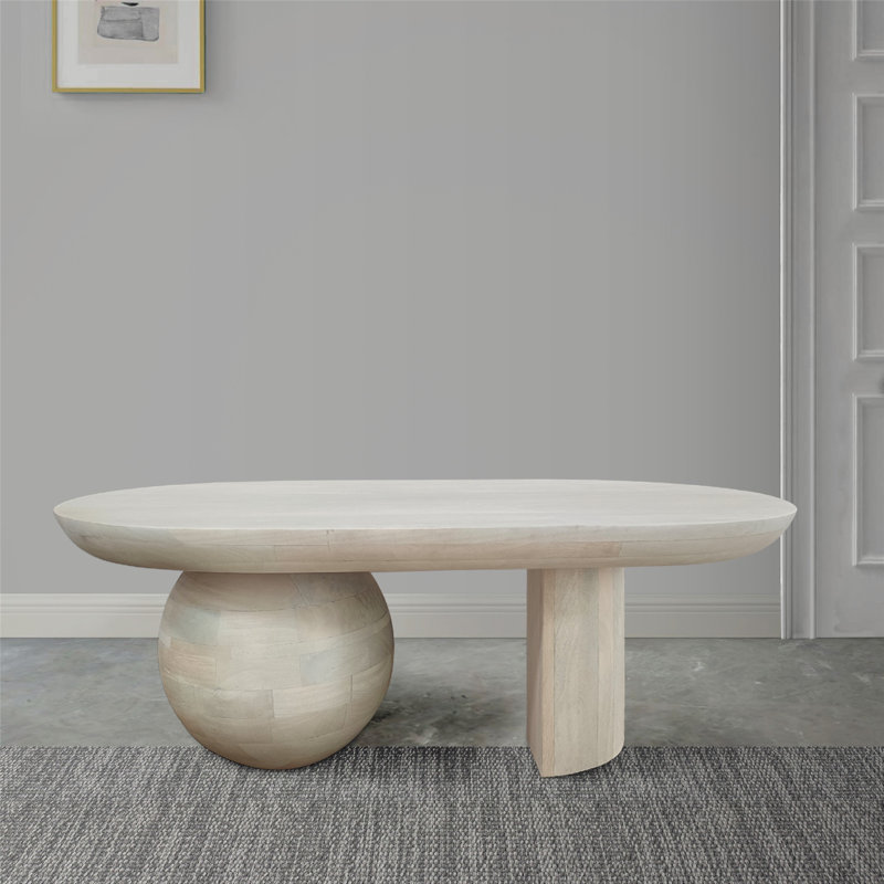 Table basse Janaan, Blanc