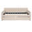 Twin Size Upholstered Daybed with Drawers & Wood Slat Support – Velvet Sofa Bed for Storage & Kids Room, Beige-118473465-118473462