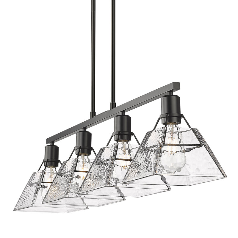 Bloomington 4 - Light Matte Black Pendant