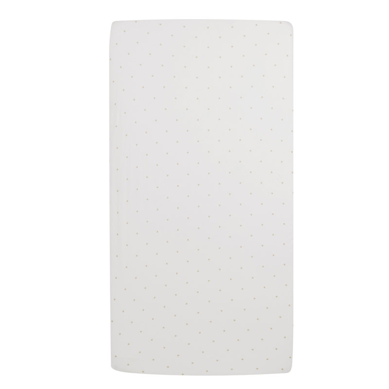 2 PACK COTBED SHEETS - BUNNYCHINO
