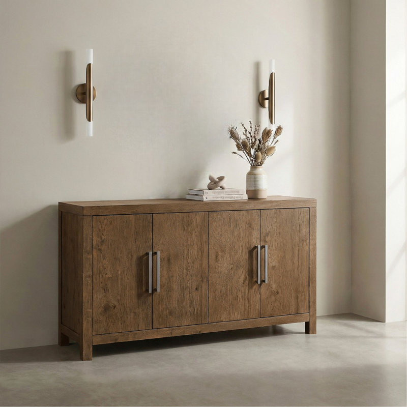 Armoire de rangement de style rustique moderne