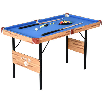 SereneLife 4.5' Multi Game Pool Table