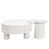 Plateau transparent / base blanche est en rupture de stock