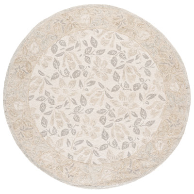 Jardin Hand Tufted Wool, Cotton Floral Indoor Rug