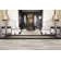 Perspective 12" x 3" Porcelain Bullnose Tile Trim in Black