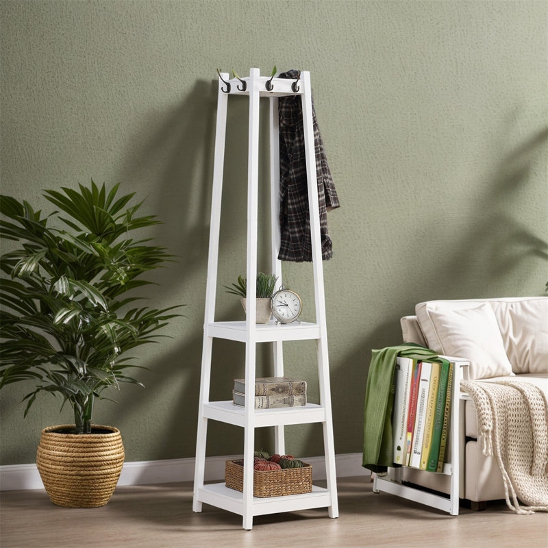 Gutha Freestanding 8 - Hook, White