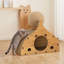 Antenna Cat Scratching Board Ball-Style Cat Scratcher Nest Standing Cat Toy
