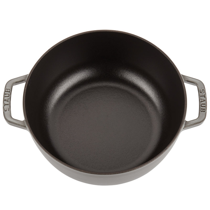 Cast Iron 3.8-qt Essential French Oven, Graphite Gray