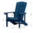 Bamma HIPS Adirondack Chair Weather Resistant-733978489