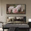 "Flower Blossom Elegant Pe pivoines in Bloom", impression florale sur toile-98042320-111176758